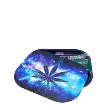 [SATCOVR-S04] Blueberry Kush  Magnetic Premium Tray Cover- Small