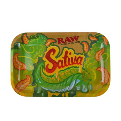 [RAW SATIVA ROLLING TRAY S] Raw Sativa Rolling Tray - Small