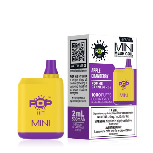 Pop Box Mini 1000 Disposable Vape Device - 10ct