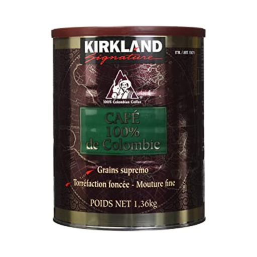 [KIRK COFFE STASH CAN] Kirkland Colombie Coffee Stash Can - 1.36kgs