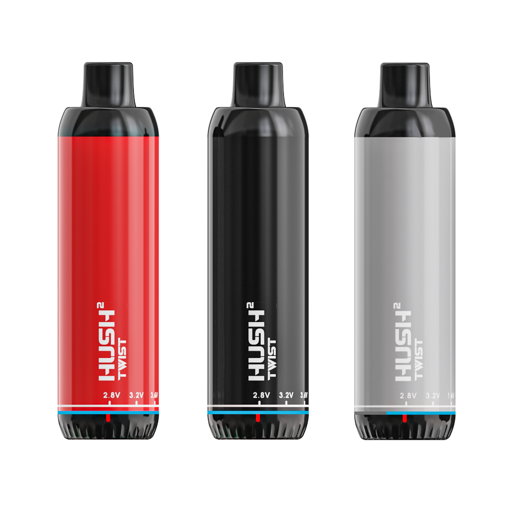 New Nova Hush 2 Twist 510 Thread Battery Vape 6ct Smoke Arsenal