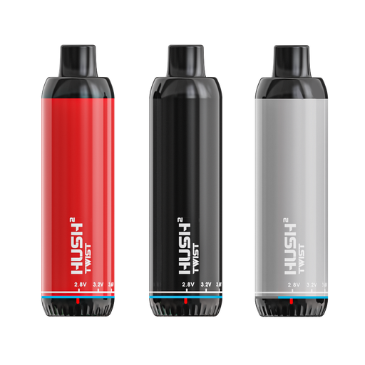 [NOVA HUSH TWIST] New Nova Hush 2 Twist 510 Thread Battery Vape - 6ct