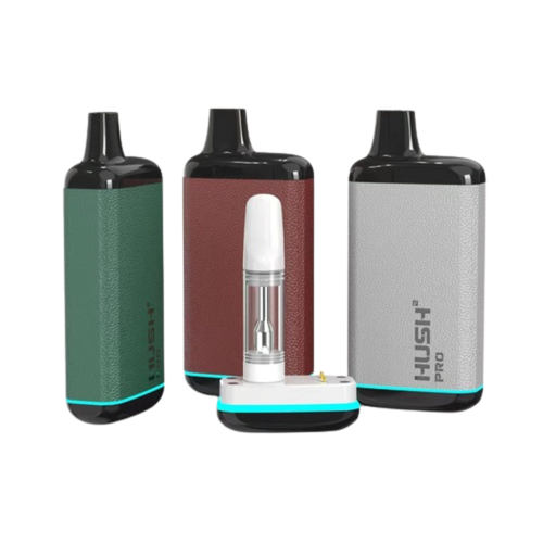 [HUSH2 PRO LEATHER] New Nova Hush 2 Pro 510 Thread Battery Vape (Leather Edition) - 6ct