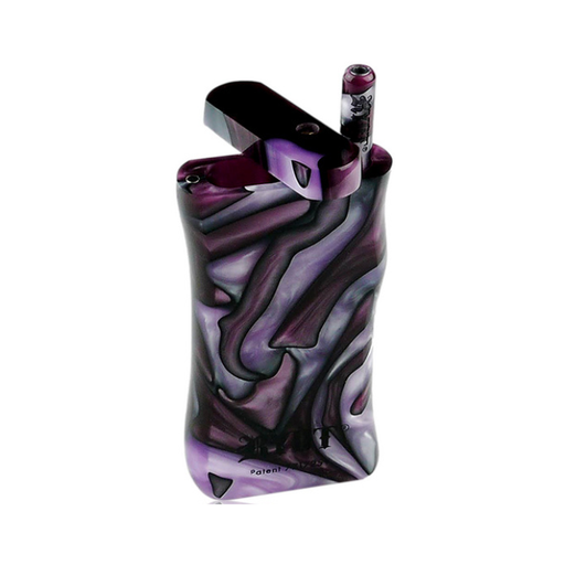 [RYOT ACRYLIC DUGOUT PURPLE & WHITE] Ryot Acrylic Magnetic Dugout - Purple and White