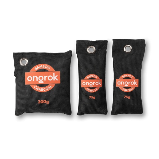 [CHARCOAL BAMBOO BAGS] Ongrok Air Purifying Charcoal Bamboo MultiPacks Bags