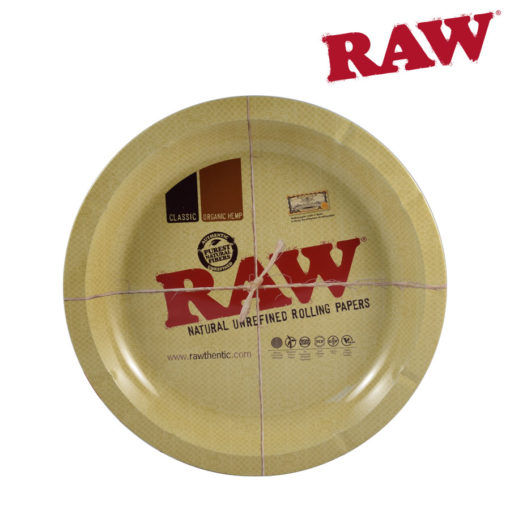 [RAW ROUND TRAY L] Raw Organic Round Tray Large