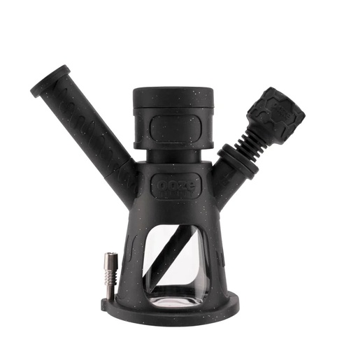 [OOZE HYBORG BLK] Ooze Hyborg 4 in1 Water Pipe - Black