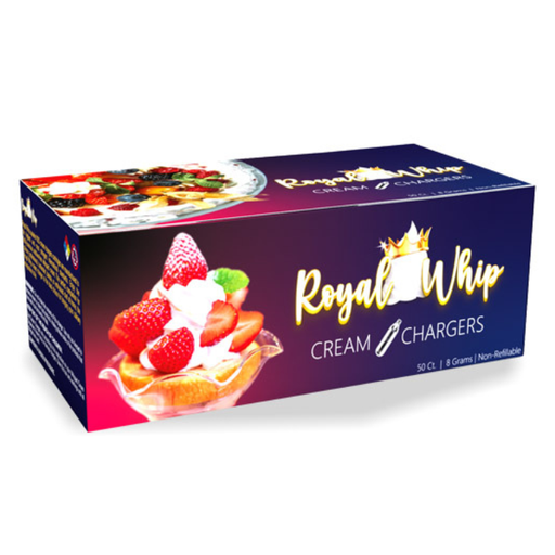 [ROYAL WHIP CREAM CHARGER 50] Royal Whip Cream Chargers - 50ct