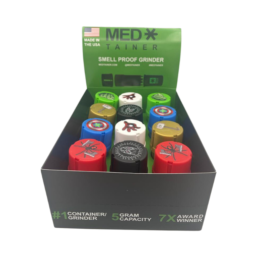 [MPN#1077] Medtainer Budvengers Collection Grinders - 12ct