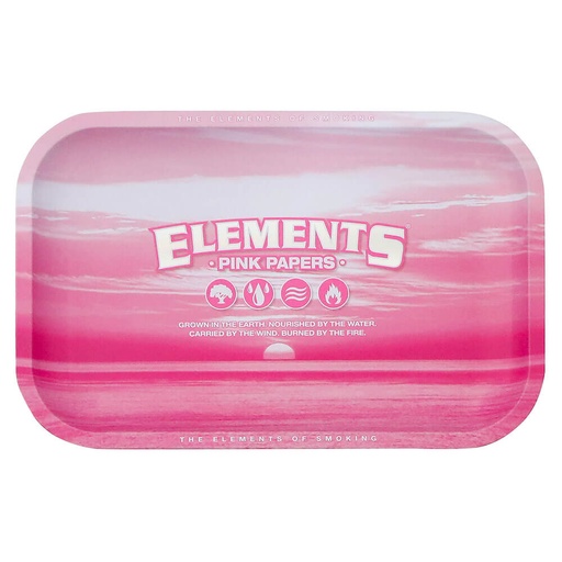 [ELEMENTS PINK TRAY] Elements Pink Rolling Tray