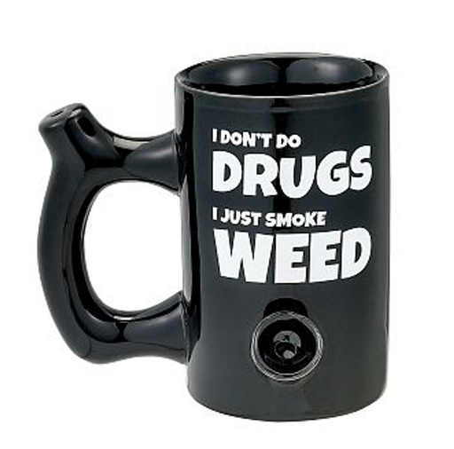 [82531] I Don't Do Drugs, I Just Smoke Weed" Pipe Mug