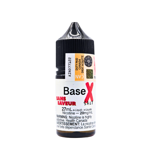 [BAS-CLR-2702-FDR] Base X 20mg Salt E-Liquid - 27ml
