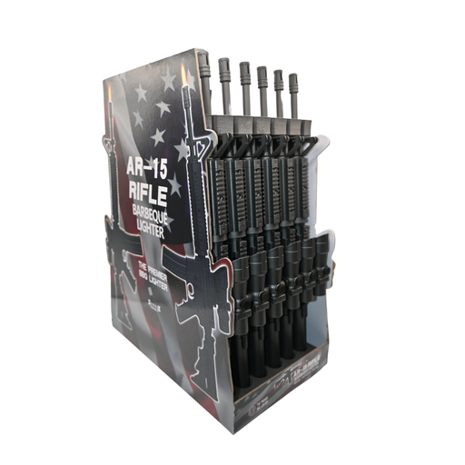 [AR 15 BBQ LIGHTERS 15] AR-15 BBQ Lighters - 12ct
