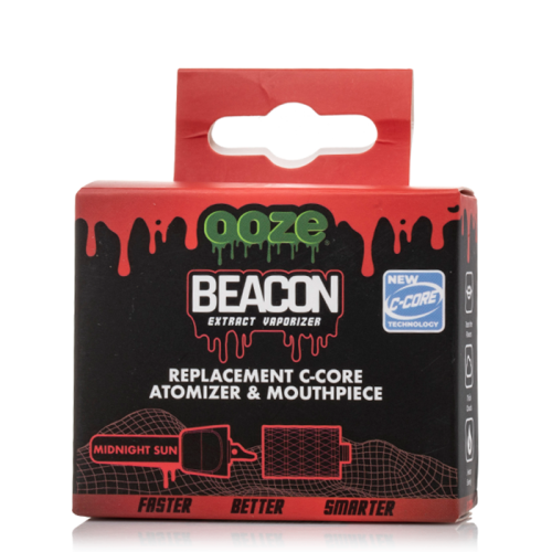 Ooze Beacon C-Core Atomizer and Mouthpiece