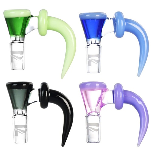 [SA4144] Pulsar Horn of the Gods 14mm M Herb Slide - Assorted Colors