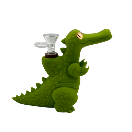 [H252] 6" Arsenal Standing Aliigator Water Pipe