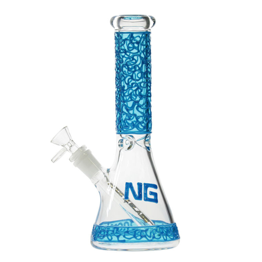 [ST025] 10" Nice Glass Glow-In-The-Dark Beaker