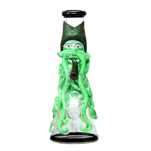 [ST017] 12.5" Nice Glass 3D-Wrap Davy Jones Beaker