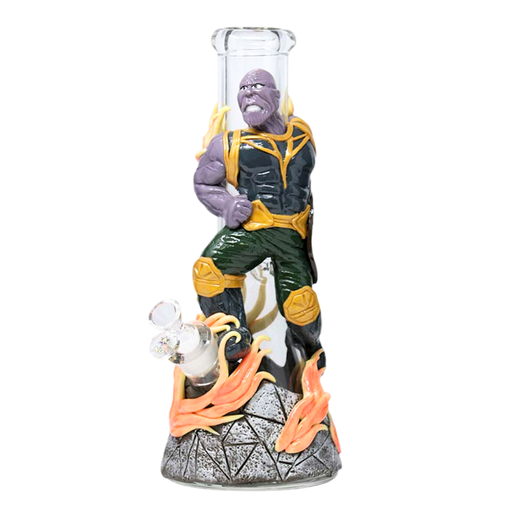 [ST023] 12.5" Nice Glass 3D-Wrap Thanos Beaker
