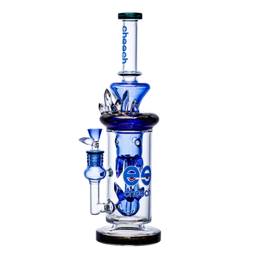 [CC-CHE-243-GLBG] 15" Cheech Crystal Galore Water Pipe