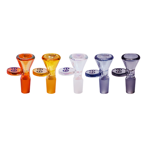 [CC-063-BOWL] 14mm Cheech Electroplated Bowl - Assorted Colors