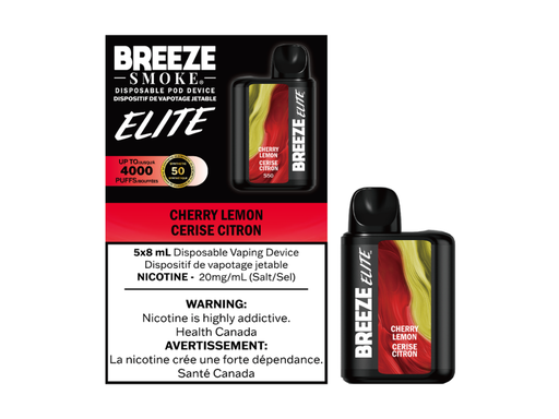 [ON] Breeze Elite S50 4000 Puffs 8mL Disposable Vape - 5ct