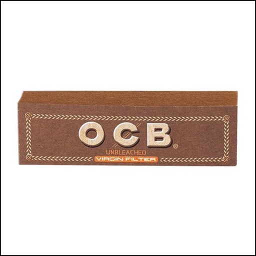 [RP-0043] OCB - VIRGIN UNBLEACHED TIPS (25)
