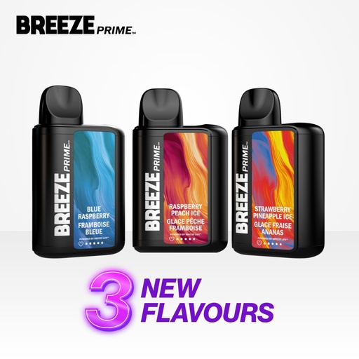 [FDR] Breeze Prime S50 6000 Puffs 8mL Disposable Vape - 5ct