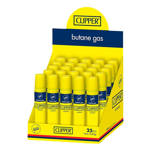 [CLIPPER 7X 16ML BUTANE] Clipper 7X Premium Butane 16mL - 25ct