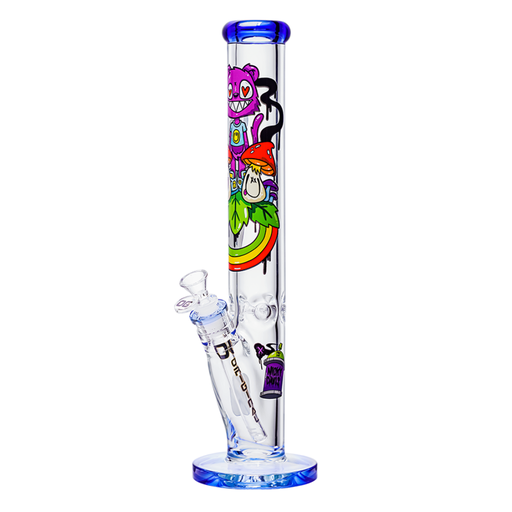 [ACM-OG-688] 16" 9mm OG Original Psychedelic Bear Bong