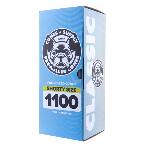 [CONES SUPPLY DW CONES 1100] Cones + Supply 70mm Classic White Dogwalker Cones - 1100ct
