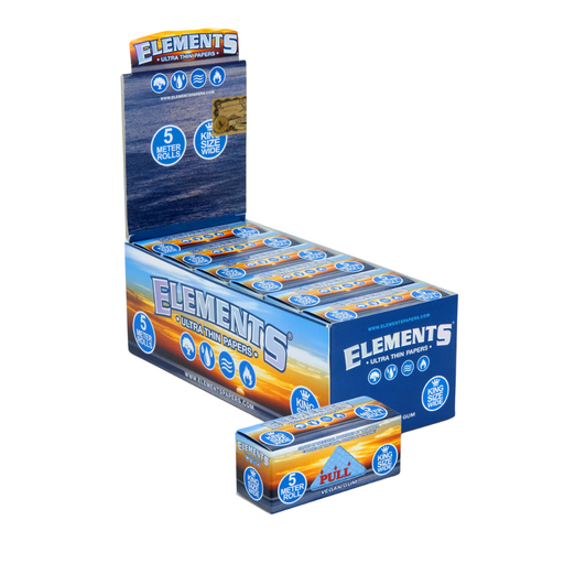 [ELEMENTS KS SW ROLLS] Elements KS Single Wide 5m Rolls- 12ct