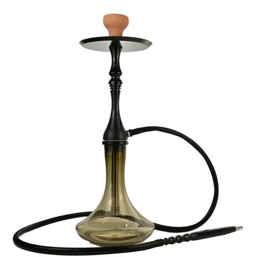 20" Arsenal Neon Glow Clear Base Hookah