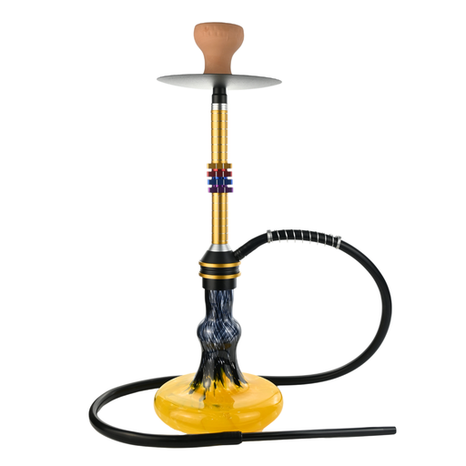 19" Arsenal Prism Cube Spotted Hookah