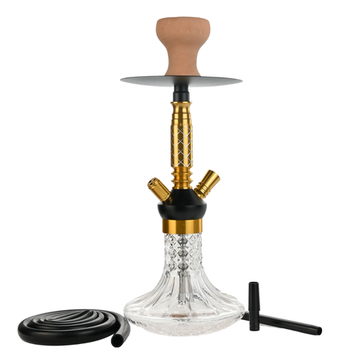 12" Arsenal Steel Frost Hookah