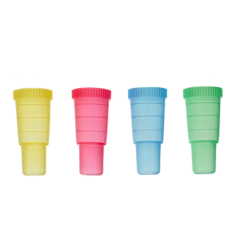 [DHC-AR-1.25-CMP] 1.25" Arsenal ColorFlex Plastic Hookah Mouthpiece - 100ct