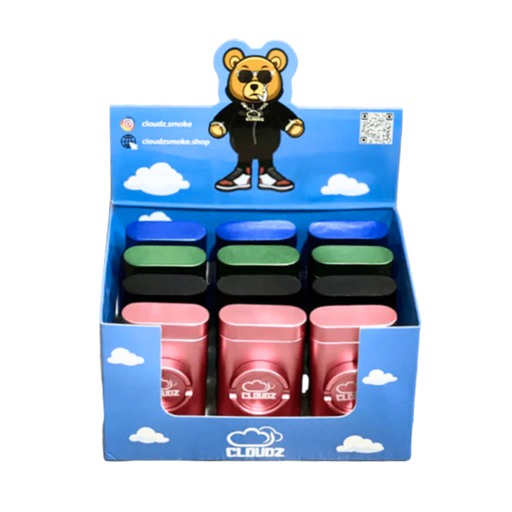 [CLOUDZ SMK AS DUGOUT] Cloudz Smoke Assorted All In One Dugout - 12ct