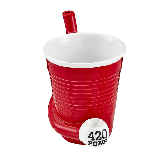 [88192] Beer Pong Pipe Mug