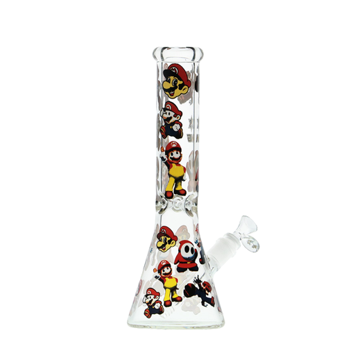 [S351] 13" Nice Glass Super Adventure Beaker