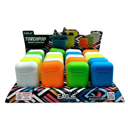 [PT191PN] Eagle TorchPod Neon Lighter Display (PT191PN) – 20ct