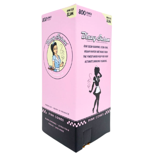 [BLAZY 109MM CONES 800CT] Blazy Susan 109mm Pink Cones - 800ct