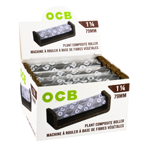 [OCBWOOD79] OCB 1 1/4 79mm Plant Composite Rolling Machine - 6ct