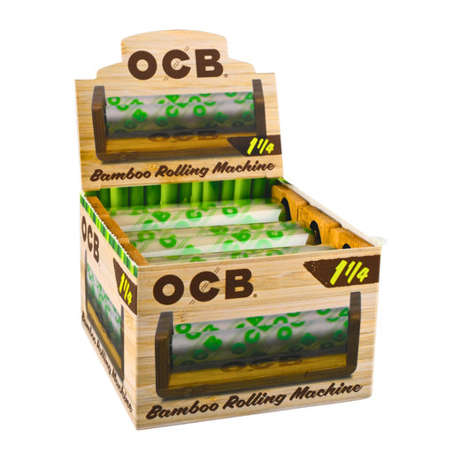[OCBBMB79] OCB 1 1/4 79mm Bamboo Rolling Machine - 6ct