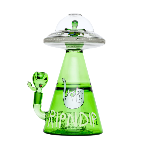 [RND-UFO-WP] 8" RIPNDIP X Hemper Lord Alien UFO Bong