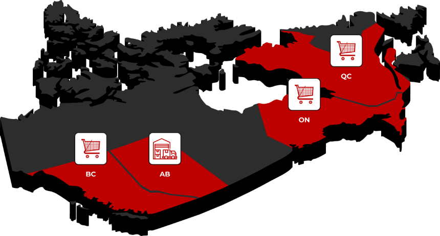 Map of Canada